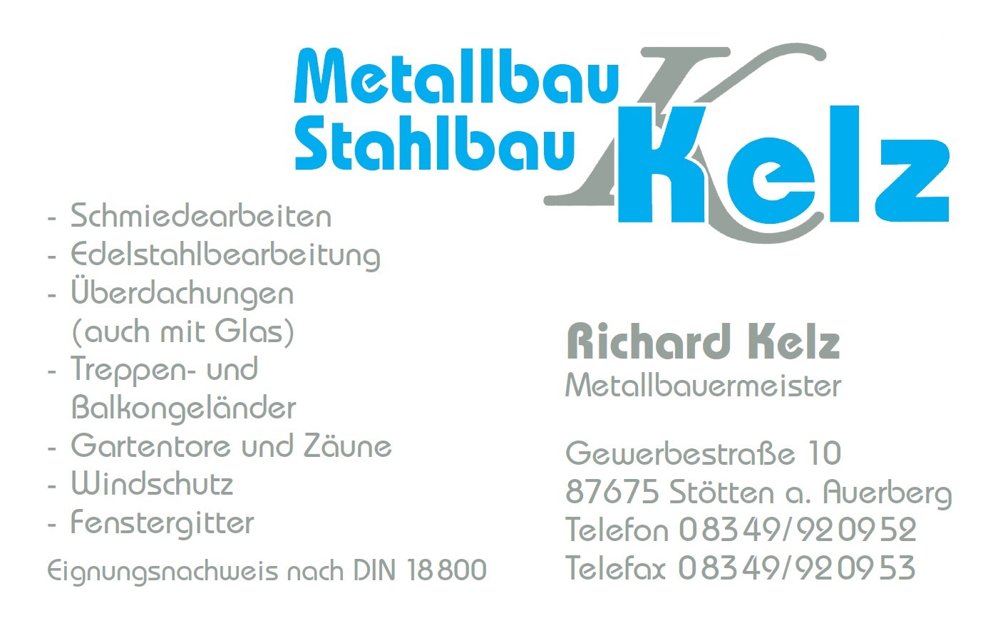 Richard Kelz Metallbau